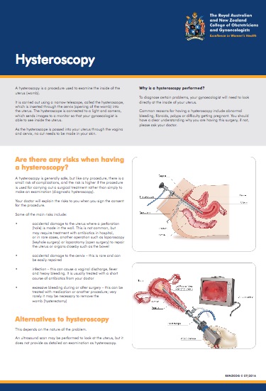 hysteroscopy