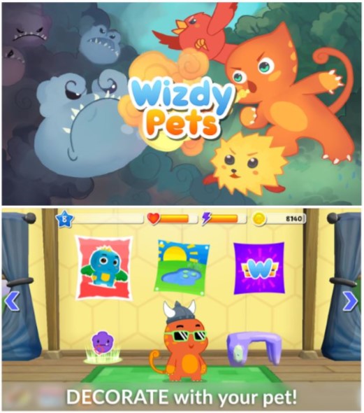 Wizdy pets screenshots